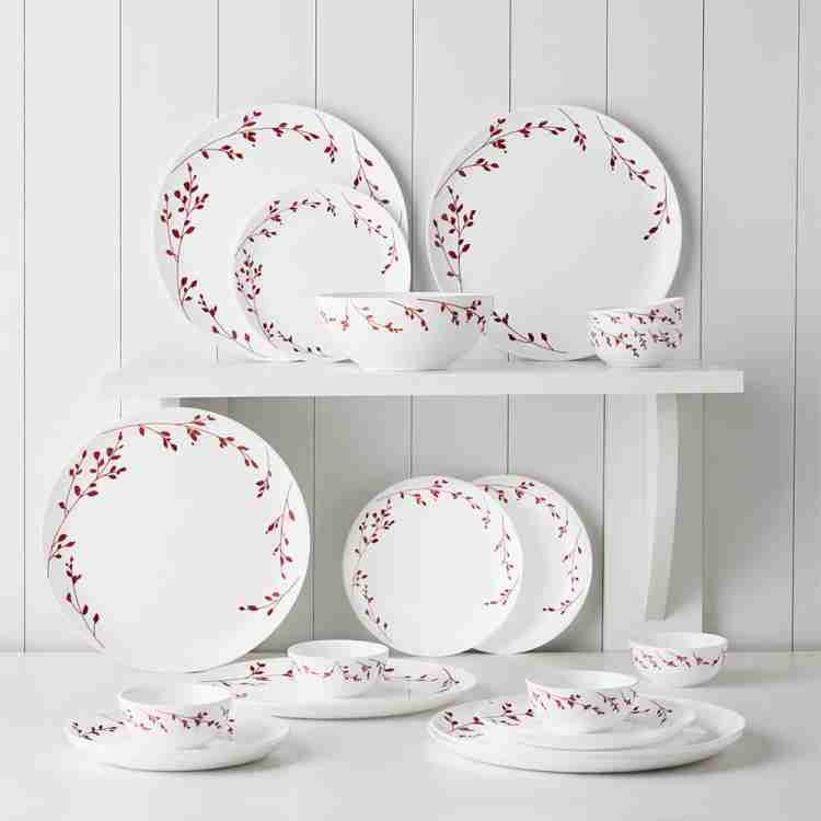 larah by borosil glass dinner set ZERO 2 WORLD